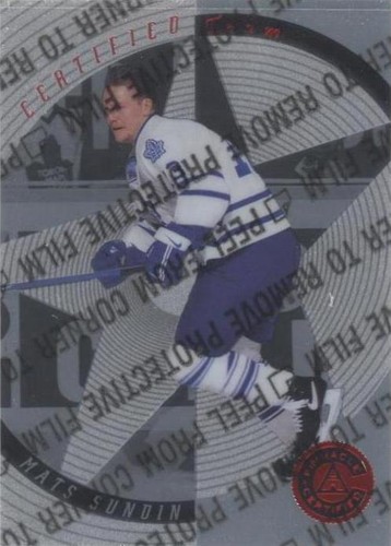 1997-98 Pinnacle Certified - Mats Sundin #15