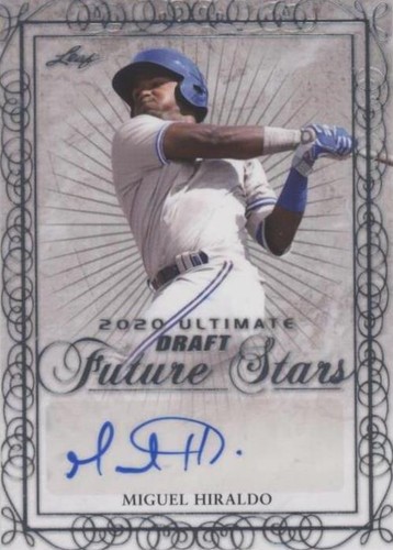 2020 Leaf Ultimate Draft - Miguel Hiraldo #FS-MH1