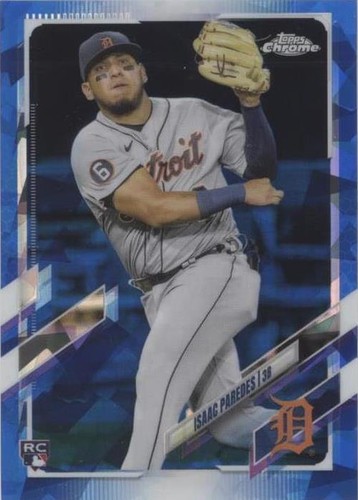 2021 Topps Chrome Sapphire Edition - Isaac Paredes #65