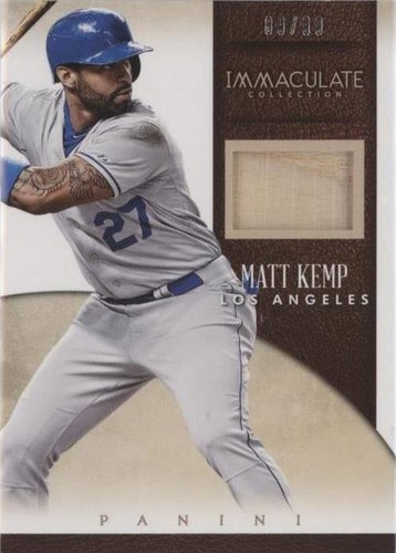 2014 Panini Immaculate Collection - Matt Kemp #9