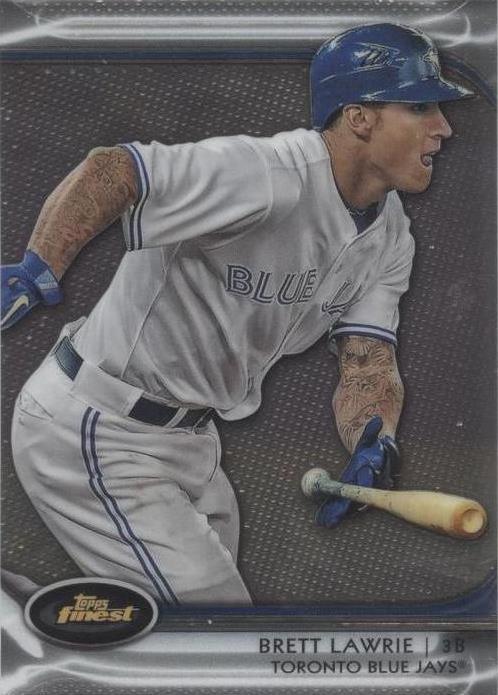 2012 Topps Finest - Brett Lawrie #65