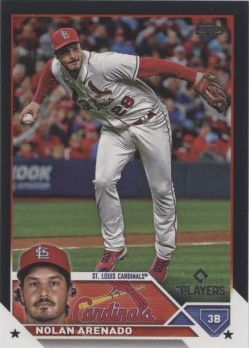 2023 Topps X MLB Players Exclusive - Nolan Arenado #4