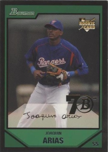 2017 Bowman - Joaquin Arias #2007-208
