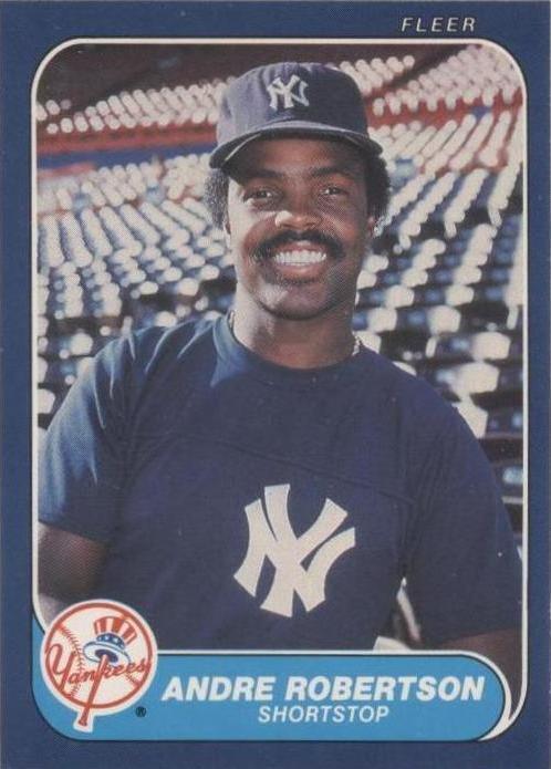 Fleer 1986 - Andre Robertson #117