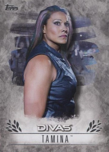 2016 Topps WWE Undisputed - Tamina Snuka #DR-30