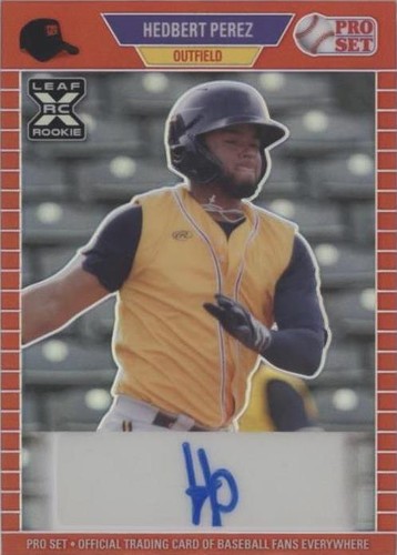 2021 Leaf Pro Set Metal - Hedbert Perez #PA-HP1