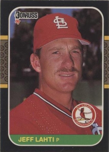 1987 Donruss - Jeff Lahti #577