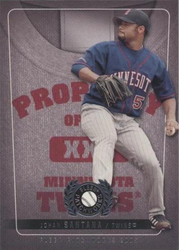 2005 Fleer Patchworks - Johan Santana #17 PO