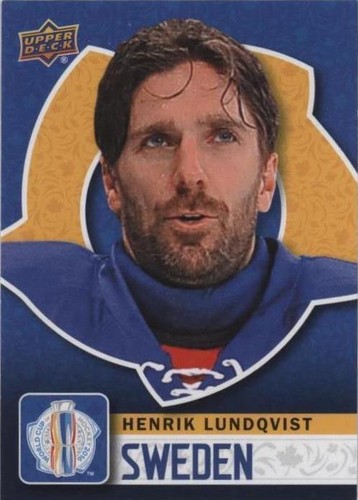 2016 Upper Deck World Cup of Hockey - Henrik Lundqvist #WCH-40