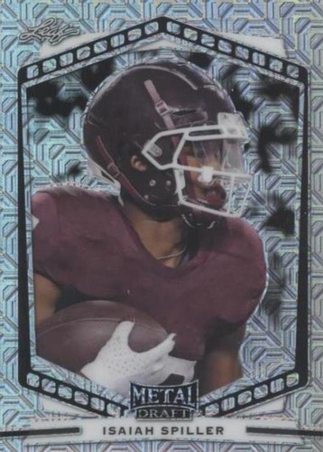 2022 Leaf Draft Isaiah Spiller #P-IS1