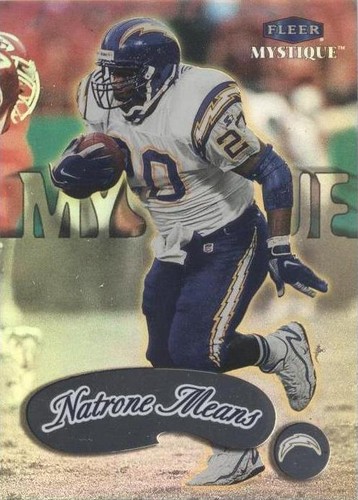 1999 Fleer Mystique Natrone Means #68