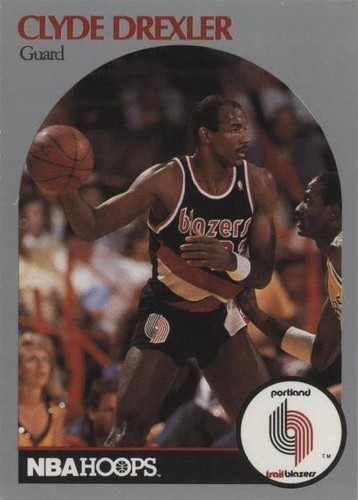 1990-91 NBA Hoops - Clyde Drexler #245