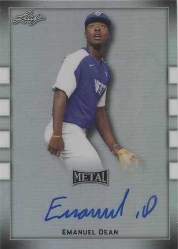 2018 Leaf Metal Perfect Game All-American Classic - Emanuel Dean #BA-ED1