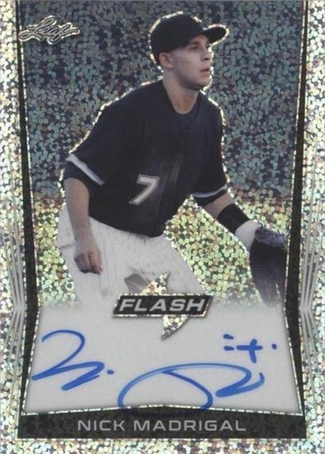 2018 Leaf Flash - Nick Madrigal #BA-NM1