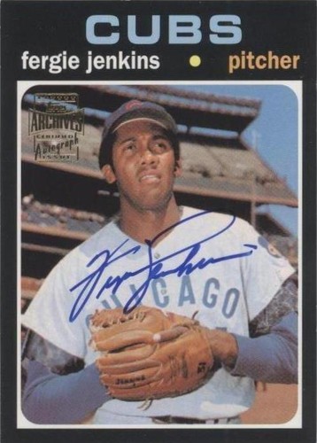 2002 Topps Archives - Fergie Jenkins #TAA-FJ