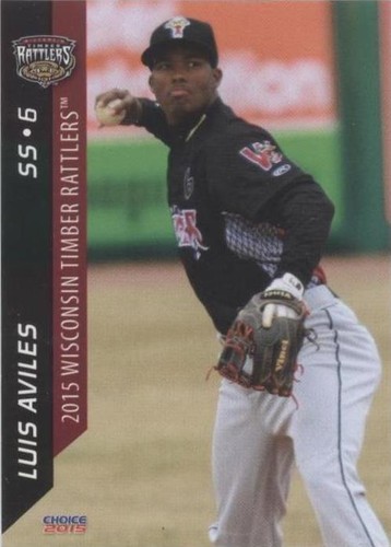 2015 Choice Wisconsin Timber Rattlers - Luis Aviles #01