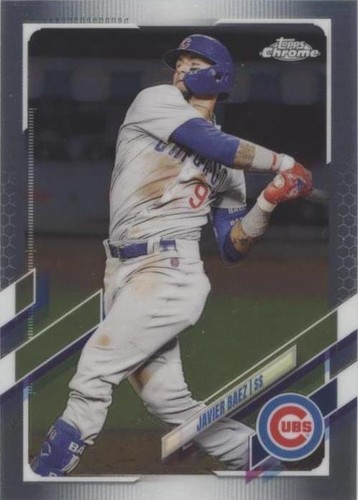 2021 Topps Chrome - Javier Báez #9