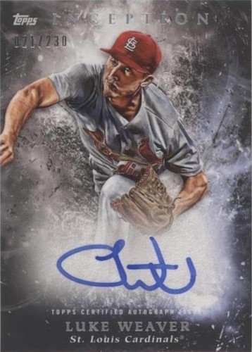 2018 Topps Inception - Luke Weaver #RES-LW