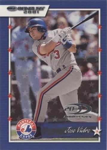 2001 Donruss - Jose Vidro #145