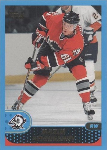 2001-02 Topps - Maxim Afinogenov #74