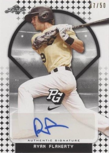 2018 Leaf Perfect Game National Showcase - Ryan Flaherty #BA-RF1