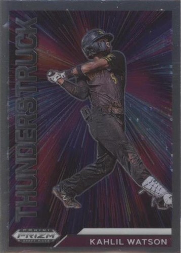 2021 Panini Prizm Draft Picks - Kahlil Watson #T-KW