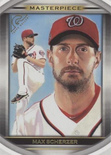2019 Topps Gallery - Max Scherzer #MP-30