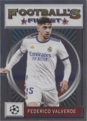 2021-22 Topps Finest Flashbacks UCL Federico Valverde #193