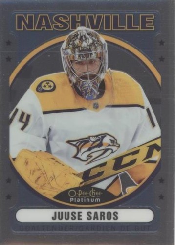 2021-22 O-Pee-Chee Platinum - Juuse Saros #R-28