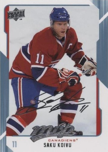 2008-09 Upper Deck MVP - Saku Koivu #155