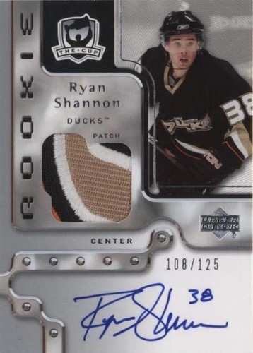 2006-07 Upper Deck The Cup - Ryan Shannon #110
