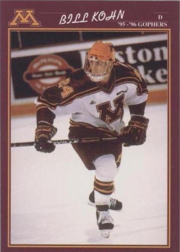 1995-96 University of Minnesota Golden Gopher WCHA - Bill Kohn #24