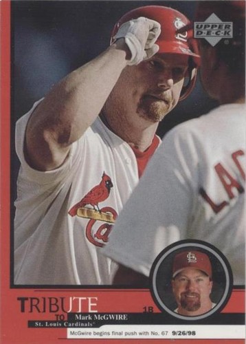 1999 Upper Deck Tribute to Mark McGwire - Mark McGwire #27