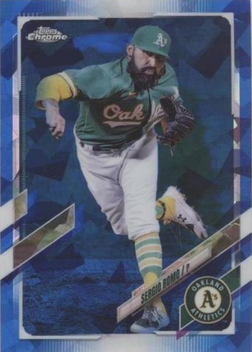 2021 Topps Chrome Update Series Sapphire Edition - Sergio Romo #US283