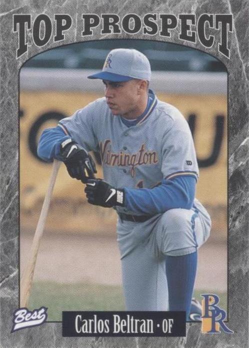 1997 Best Carolina League Top Prospects - Carlos Beltran #13