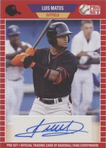 2021 Leaf Pro Set Baseball Blaster - Luis Matos #PS-LM2