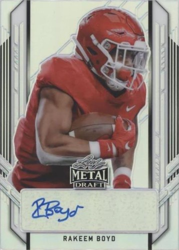 2021 Leaf Metal Draft Rakeem Boyd #PA-RB1