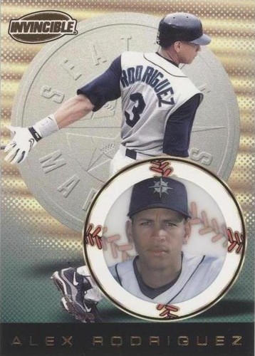 1999 Pacific Invincible - Alex Rodriguez #136