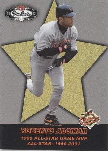 2002 Fleer Box Score - Roberto Alomar #234