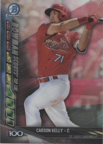 2017 Bowman Chrome - Carson Kelly #BSU-CK