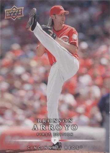 2008 Upper Deck First Edition - Bronson Arroyo #192