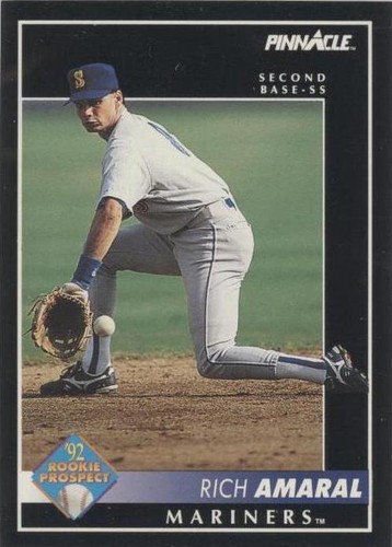 1992 Pinnacle - Rich Amaral #581
