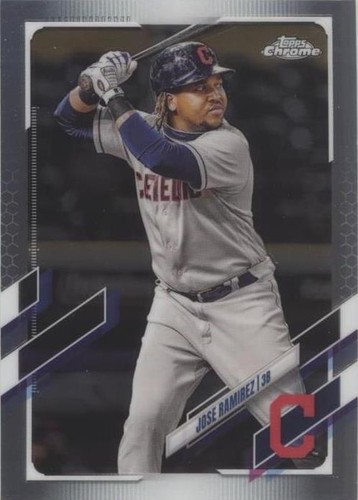 2021 Topps Chrome - Jose Ramirez #195