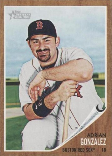 2011 Topps Heritage - Adrian Gonzalez #437