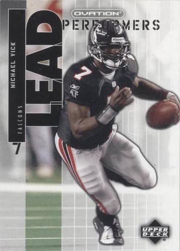 2002 Upper Deck Ovation Michael Vick #LP-3