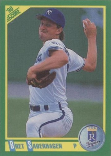 1990 Score - Bret Saberhagen #195