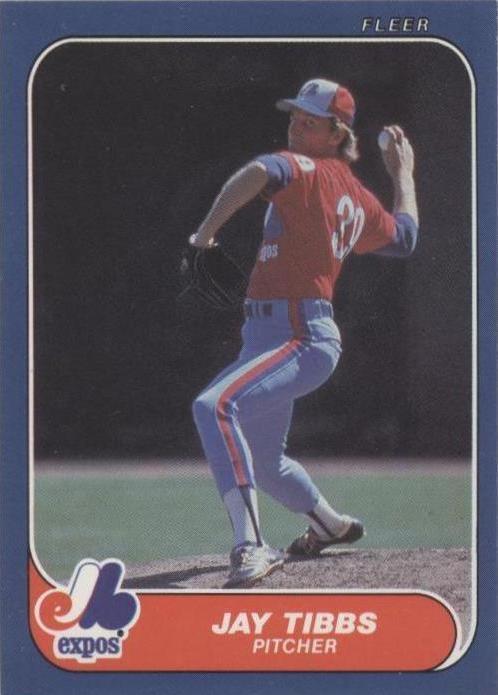1986 Fleer Update - Jay Tibbs #U-116