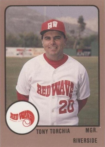 Minor League Riverside Red Wave - Tony Torchia - Box 188 | eBay