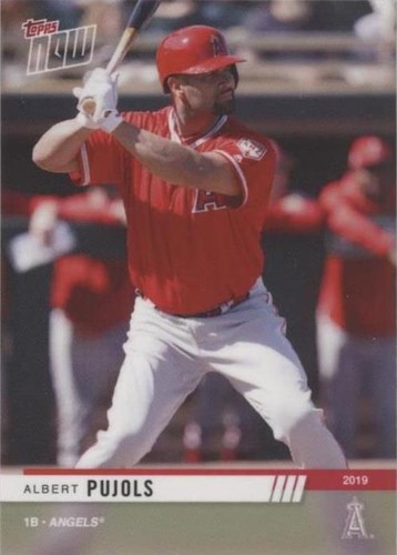 2019 Topps Now Opening Day - Albert Pujols #OD-167
