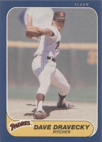 1986 Fleer - Dave Dravecky #319